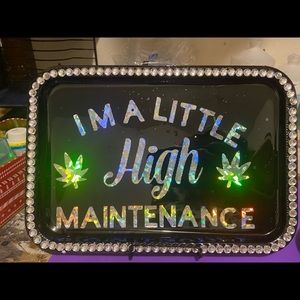 Rolling tray. I make these custom to order and they also come in sets.